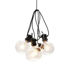 Startsett Lysslynge 10 lys utskiftbar - Amber