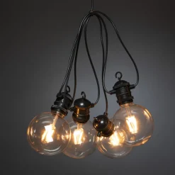 Startsett Lysslynge 10 lys utskiftbar - Amber