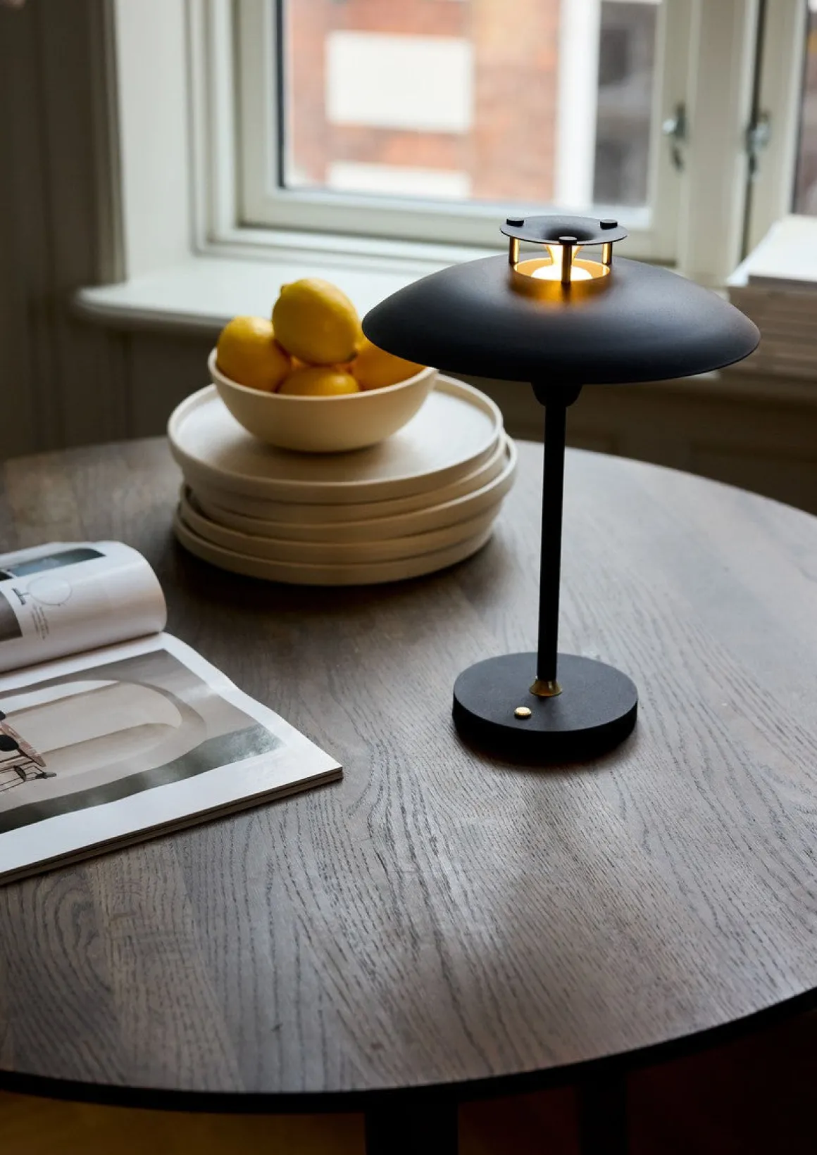 Stepp 1-2-3 bordlampe oppladbar IP54