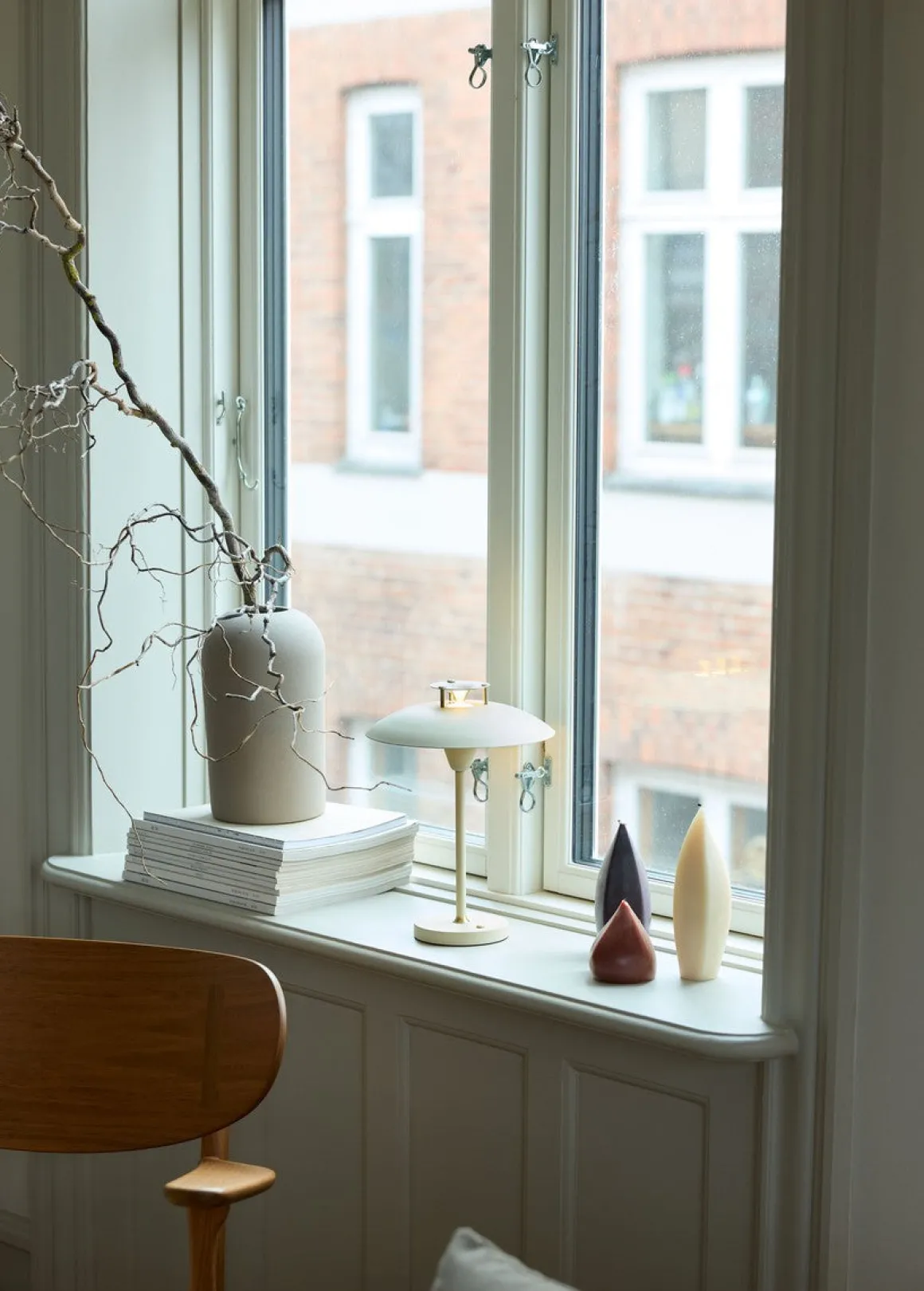 Stepp 1-2-3 bordlampe oppladbar IP54