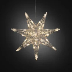 Stjerne akrylplast 45 cm