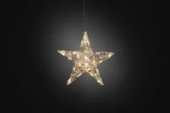 Stjerne akrylplast 34cm