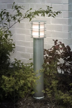 Stockholm pullert 1464 opalglass - Galvanisert stål