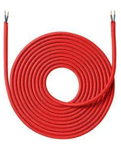 Stoffledning 4 meter uten jord - Rød