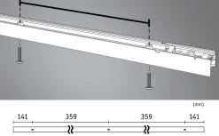 Strømkanal til Linion kanalsystem 124W 3000 Kelvin - Startmodul for Zigbee