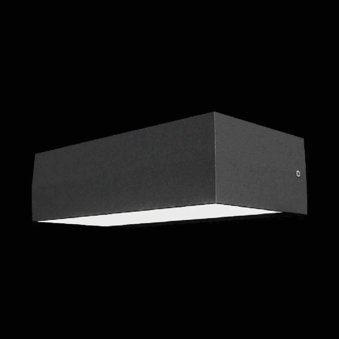 Subra square vegglampe opp/ned utendørs 2x4,5W IP54 - Mørk grå