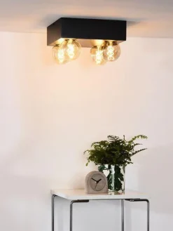 Surtus taklampe - Svart