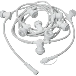 System Expo lysslynge 10 lys E27 - Hvit