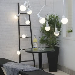 System Expo lysslynge 10 lys E27 - Hvit