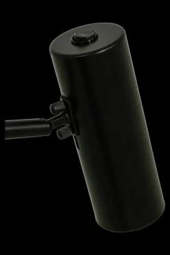 Tabela bordlampe med trådløs lader og USB - Svart