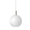 Taklampe Collect Sphere-Low Socket Lys grå