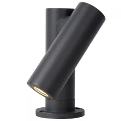 Tatum hagebelysning 13 cm 4,5W IP65 3000K - Antrasitt