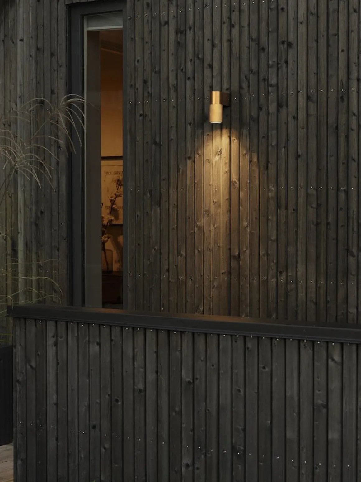 Temi vegglampe ned utendørs IP54 GU10