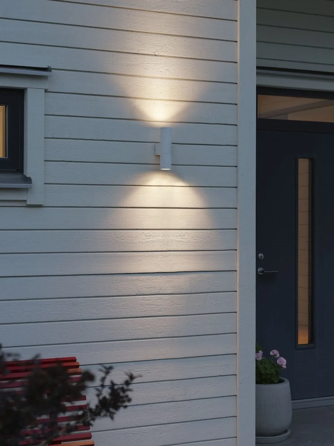 Temi vegglampe opp/ned utendørs IP54 GU10