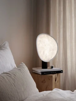 Tense Bærbar Bordlampe - Sort Sokkel