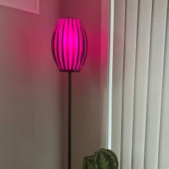 Tentacle gulvlampe Medium - Svart/Røykfarget