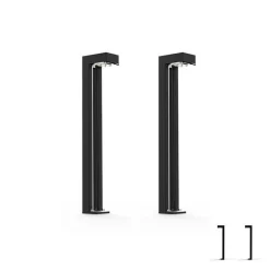 Tomcat Solcelle pullert 2 pakning - Svart