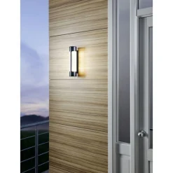 Tonego vegglampe 2x6W IP44 utendørs - Antrasitt