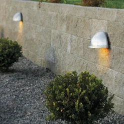 Torino halvmåneplafond E27 galvanisert stor