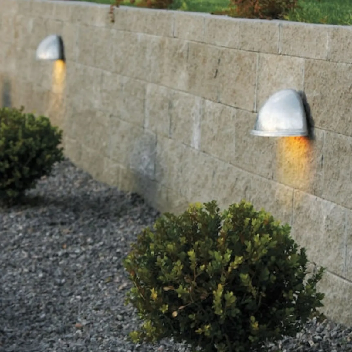 Torino halvmåneplafond E27 galvanisert stor