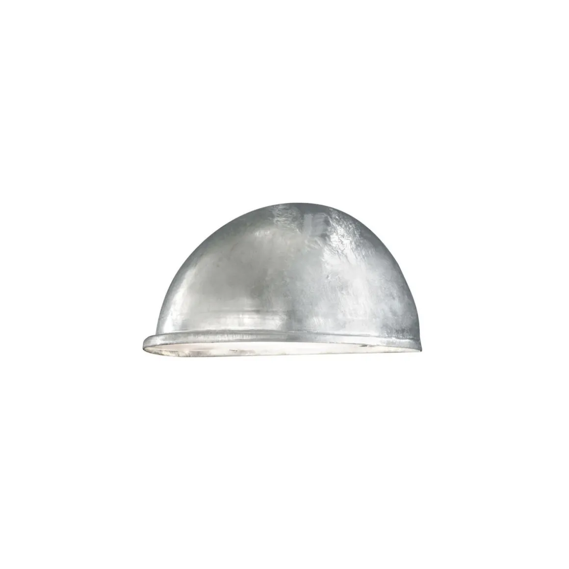 Torino halvmåneplafond E27 galvanisert stor