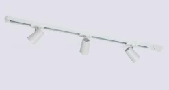 Trackline Conic spotskinne 1 meter 3 spot - Hvit