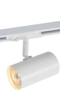 Trackline Jazz enkel spot for skinne - Hvit