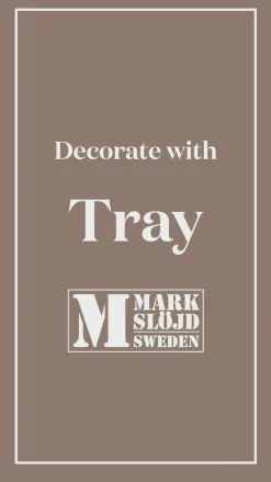 Tray pendel Svart - Svart