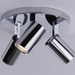 Trino takspot IP44 - Stål