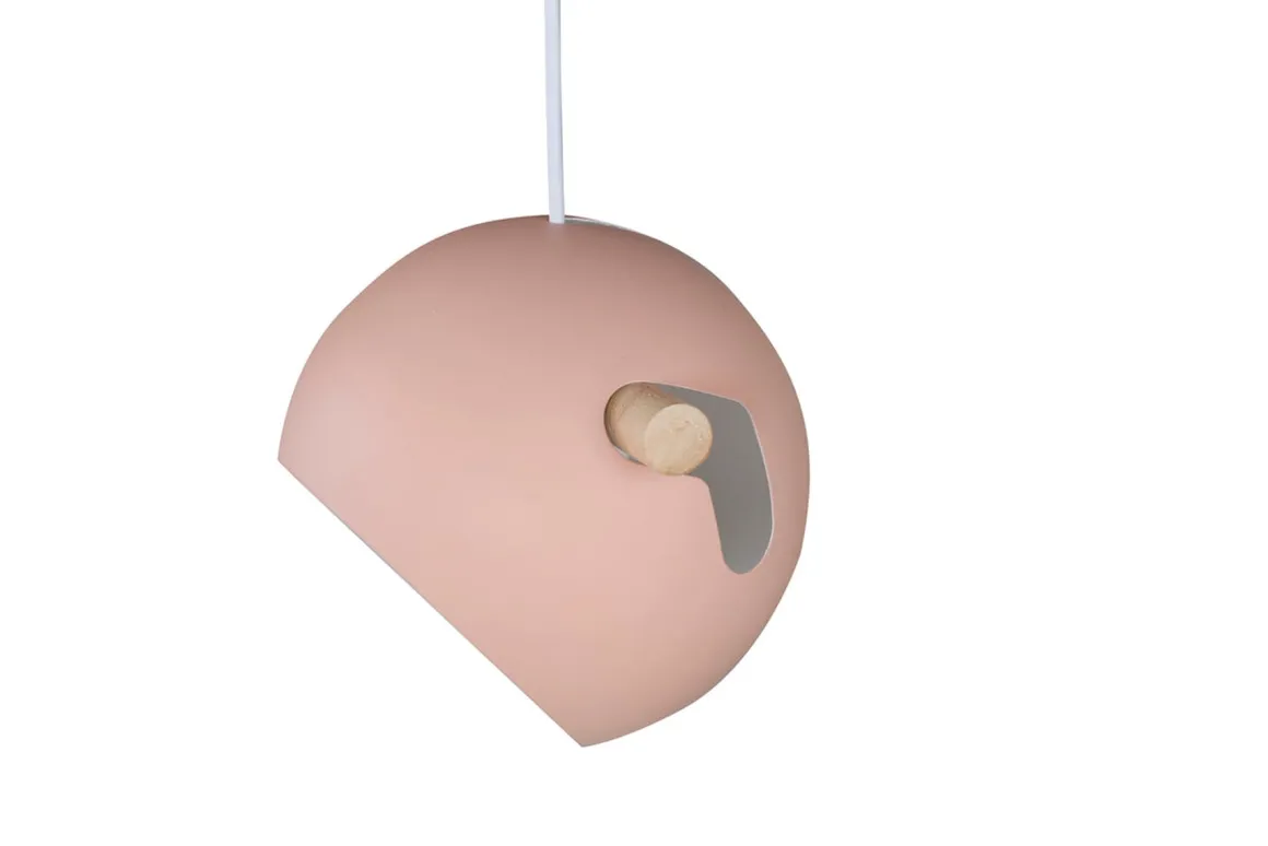 Tubbie takpendel 3 lys - Dusty Pink