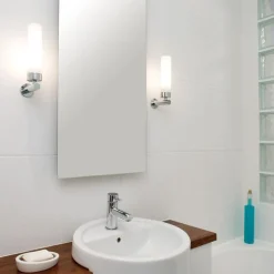 Tube 120 Chrome vegglampe