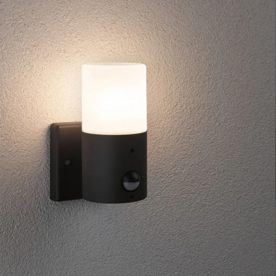 Tube vegglampe utendørs IP44 - Sensor