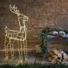 Tuby siluett reinsdyr 105 cm utendørsdekorasjon IP44 220 varmhvit led
