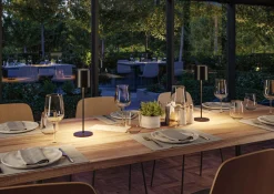 Tuni portabel bordlampe oppladbar 2,8W 2700 Kelvin IP44