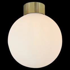 Tyson taklampe - Opal/Messingfarget