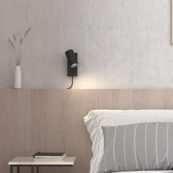 Tyson vegglampe m/dimmer