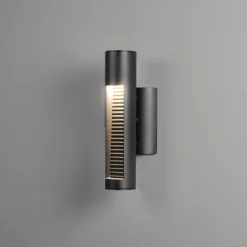 Udine vegglampe utendørs 12W 3000K IP44 - Svart