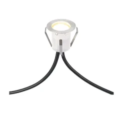 Unite 12 Decklight 0,4W 2700 Kelvin utendørs IP44 - 6 pakning - Børstet stål