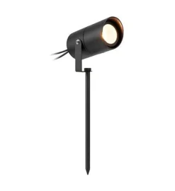 Unite 12 Hagespot 3W 3000 Kelvin utendørs IP44 - Utbyggbar - Svart