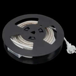 230V LED-Strip 9,2W 3000K IP65 Dimbar m/stikkontakt - 20 meter