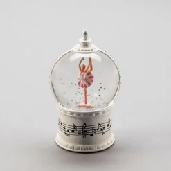 Vannfylt lykt ballerina roterende med musikk