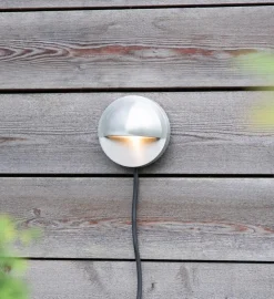 Vegglampe 0,8W aluminium - Garden 24 - Grå