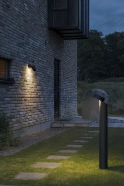 Vicenza pullert 100 cm IP44 4W - Svart