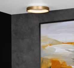 Vidal 28 cm taklampe 21W dimbar LED - Matt gull