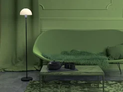 Vienda gulvlampe E14 - Hvit/Svart