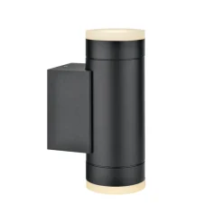 Viken vegglampe opp/ned utendørs IP54 - Grafitt