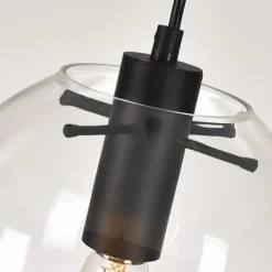 Viola takpendel 25 cm - Svart/klar