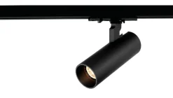 Vox Ezra spotskinne 4 spotter 2 meter 4x10W 3000K dimbar RA90 - Svart