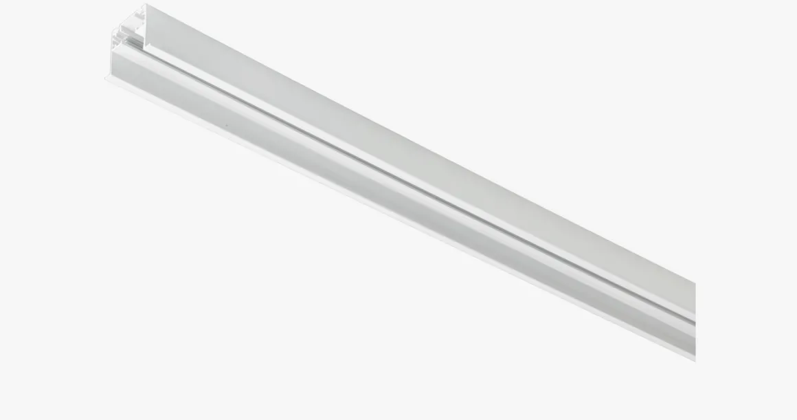 Vox high spotskinne innfelt 2M - Hvit