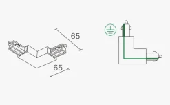 Vox vinkelskjøt o - Pure White